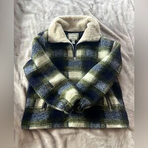 Forever 21 quarter zip jacket